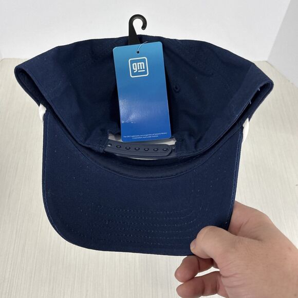 NEW! CHEVROLET RACING Officially Licensed Blue Rope Patch Snapbak Hat - Picture 5 of 6